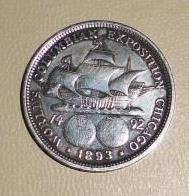 1893 Columbian Half Dollar - Tails  