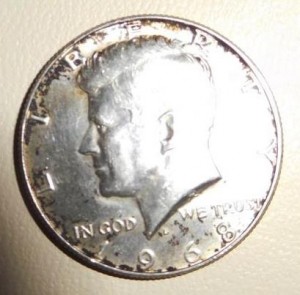1968 Liberty Half dollar  